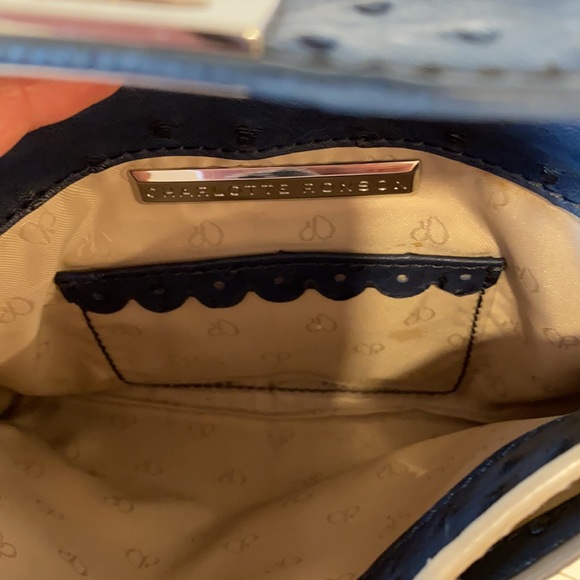 Charlotte Ronson Leather Mini Cross Body - Picture 9 of 9